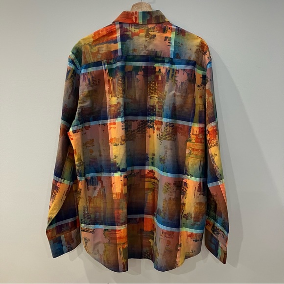 Bugatchi | Multicolor button down shirt - Picture 2 of 10